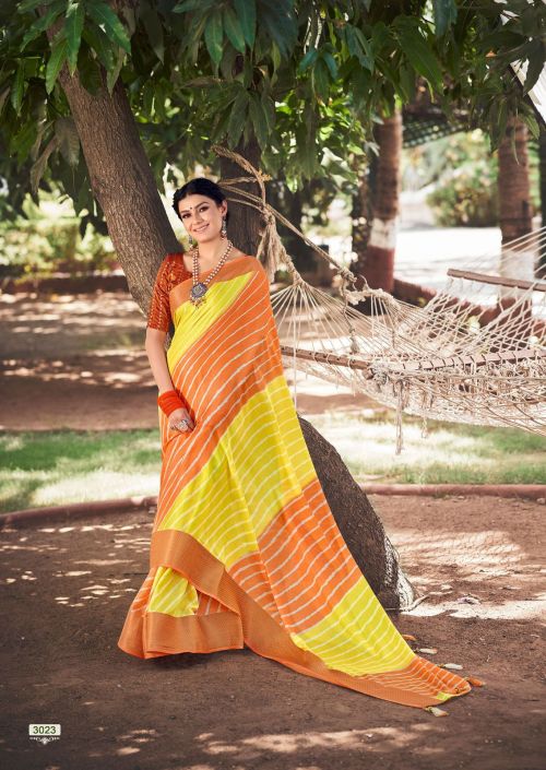 Kashvi Lahariya Printed Sarees Catalog